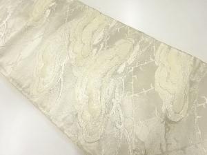 アンティーク　松模様織出し袋帯（材料）